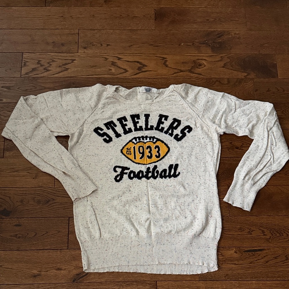 Pittsburgh Steelers Vintage Sweater in Confetti Knit